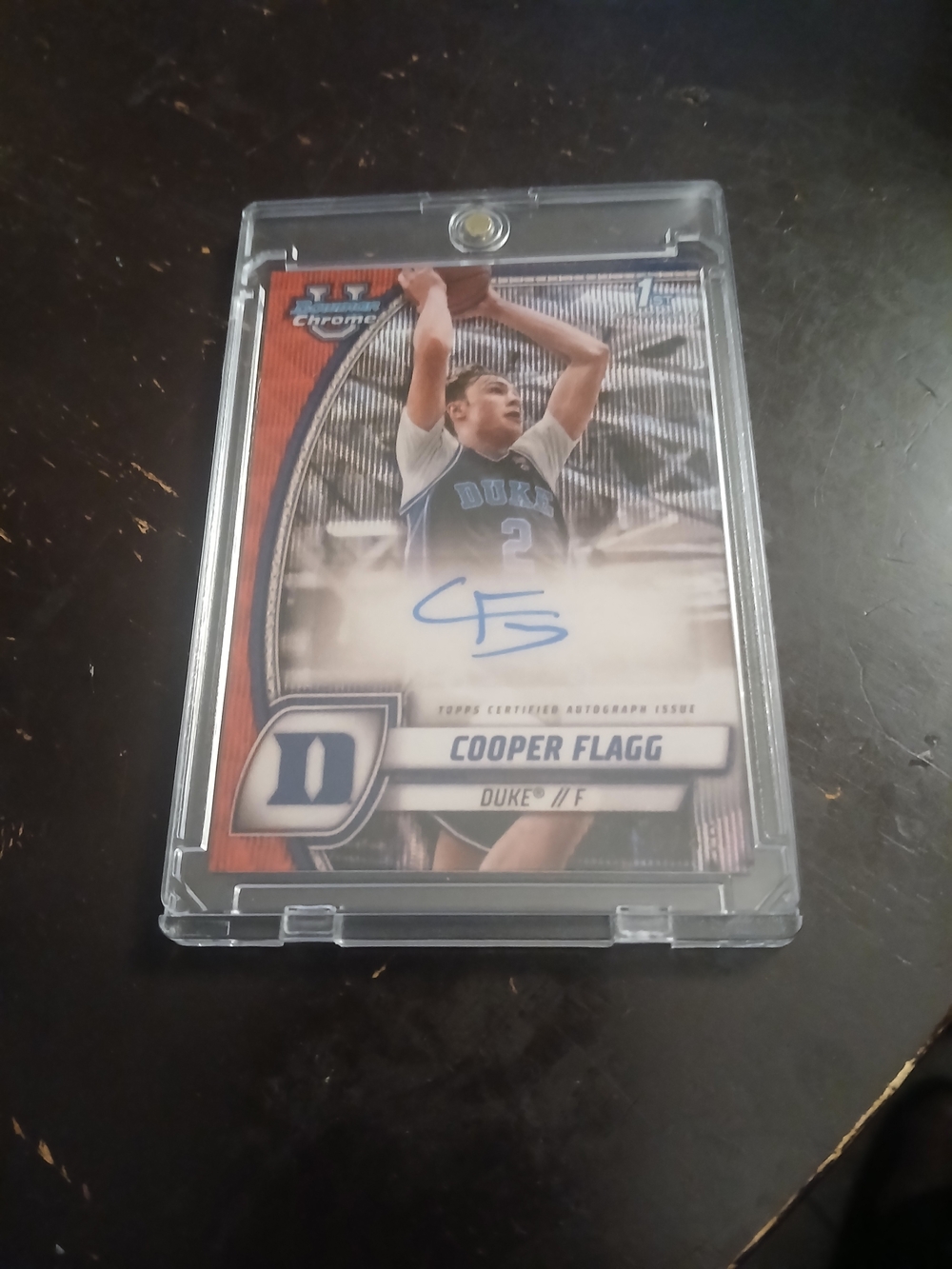 Cooper Flagg Autograph Facsimile Not Orignal